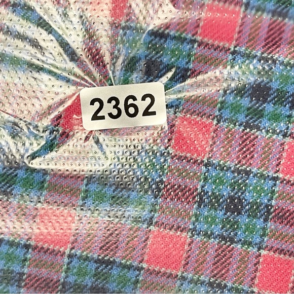 Vineyard Vines Plaid Button-Down Shirt – Pink & Blue | Size L - Picture 6 of 6